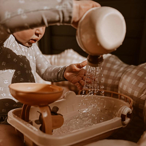 Набор для пляжа и песочницы Mrs. Ertha "All Aboard", микс с бежевым